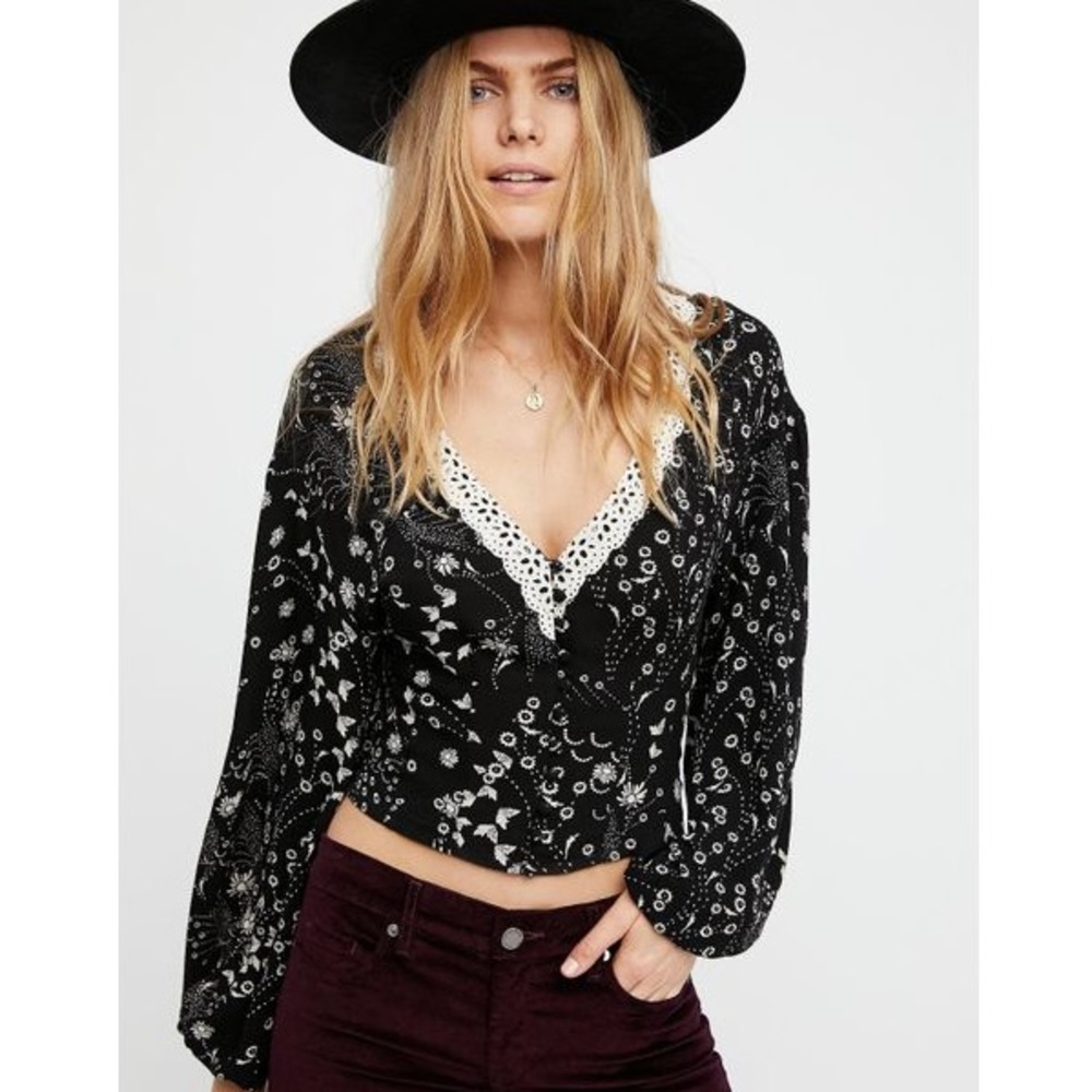 Free People Magic Light Blouse